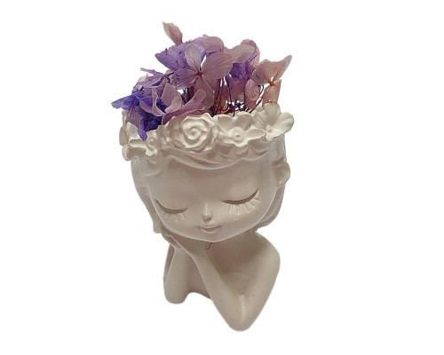 Figurina din gips suport "Fetita visatoare" h8 CM*0456