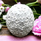 Гипсовая фигурка, яйцо с цветочным орнаментом, h10 CM*9258