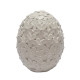 Гипсовая фигурка, яйцо с цветочным орнаментом, h10 CM*9258