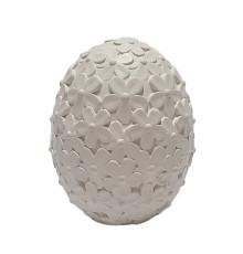 Figurina din gips, ou cu ornament floral, h10 CM*9258