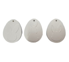 Figurina din gips, pandativ pashal ou, 3 piese, h6 CM*