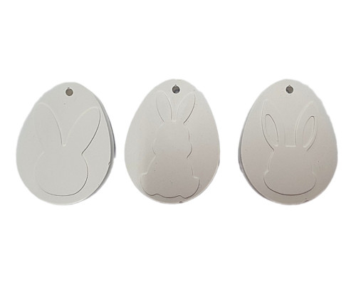 Figurina din gips, pandativ pashal ou, 3 piese, h6 CM*