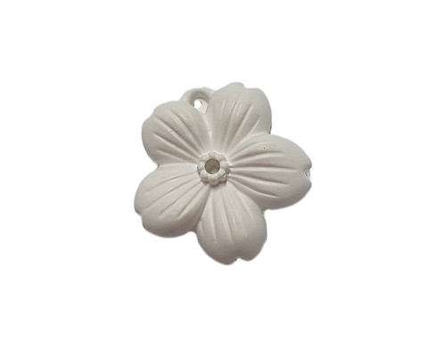 Гипсовая фигурка подвеска "Цветок черешни" h4,5 CM*2546