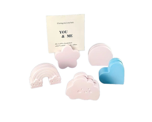 Set figurine, suport pentru notite, 6 piese, h4-h5 CM* Set figurine, suport pentru notite, 6 piese, h4-h5 CM*
