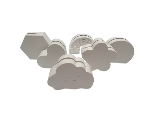 Набор гипсовых фигурок, подставки для заметок, 6 детали, h4-h5 CM*