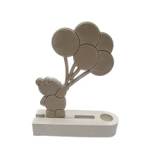 Гипсовая фигурка подсвечник "Винни Пух" 2 детали, h16 CM*