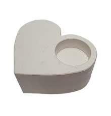 Figurina din gips suport p/u luminare "Inima" 7*10.5*4.5см. CM*7456