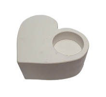 Figurina din gips suport p/u luminare "Inima" 7*10.5*4.5см. CM*7456 Figurina din gips suport p/u luminare "Inima" 7*10.5*4.5см. CM*7456