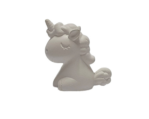 Figurina din gips "Unicorn" h 6,5cm, CM*