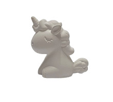 Figurina din gips "Unicorn" h 6,5cm, CM*