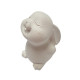 Figurina din gips "Iepurașul indragostit" h 6cm, CM*