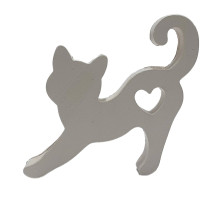 Figurina din gips "Pisicuta 1" h 11,5cm, CM*