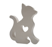 Гипсовая фигурка "Котенок 4" h 11,5cm, CM* Гипсовая фигурка "Котенок 4" h 11,5cm, CM*