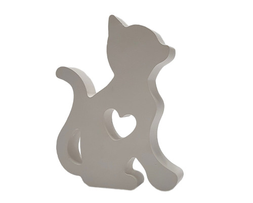 Гипсовая фигурка "Котенок 4" h 11,5cm, CM*