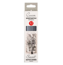 Set creioane grafit "Sonet" 2H-8B, 12buc. 12941432 (12)