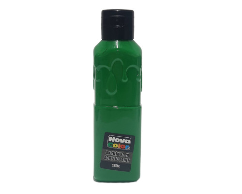 Vopsea acrilica 180ml verde NC-1004 (6/72)