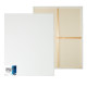 Panza alba pe sasiu 80x100 сm CM*9585