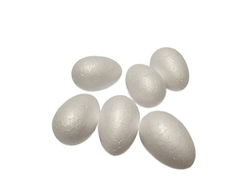Set figurine din polistiren „Ou”, 60 mm, 6 buc/set ES-9