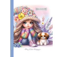 Carnet A5 (143х200mm) 64 file, matematică, coperta integrala, 24364 (10)