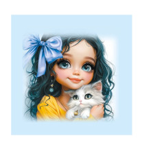 Блокнот 100х100мм 48л. чистый лист, интегральная обложка, 24315 (20)