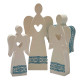 Set creatie cu figurinе din gips "Trei ingeri" CM*9943