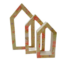 Set creatie cu figurinе din gips "Trei casute" CM*9950