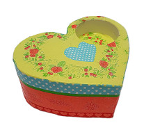 Set creatie cu suport p/u luminare din gips "Inima" CM*9974