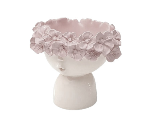 Набор для творчества с гипсовой фигуркой "Девочка в веночке" CM*0284