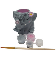 Set creatie cu figurina din gips "Elefant" CM*0048