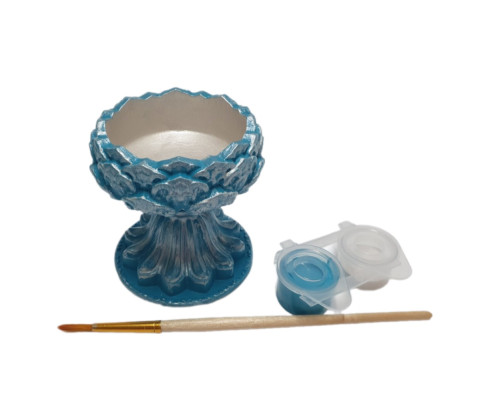 Set creatie cu figurina din gips "Ornament oriental" CM*0062 Set creatie cu figurina din gips "Ornament oriental" CM*0062