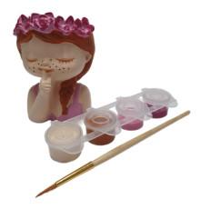 Set creatie cu figurina din gips "Fetita cu secrete" CM*0079