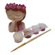 Set creatie cu figurina din gips "Fetita cu secrete" CM*0079