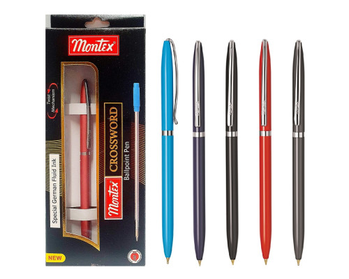 Pix p/u cadou, albastru, CROSSWORD Montex (1/10/300)