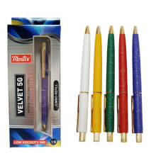 Ручка шариковая, подарочная, синяя, VELVET 5G Montex (1/10/300)