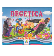 Poveste pop-up cu imagini 3D "Degetica" N*5267