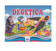 Poveste pop-up cu imagini 3D "Degetica" N*5267