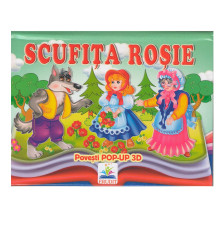 Poveste pop-up cu imagini 3D "Scufita rosie" N*5212
