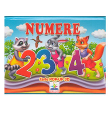Poveste pop-up cu imagini 3D "Numere" N*5397