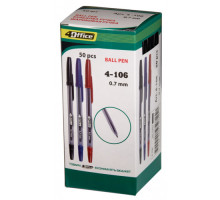 Pix albastru, 0,7mm, 4-106 4OFFICE (50/1000)