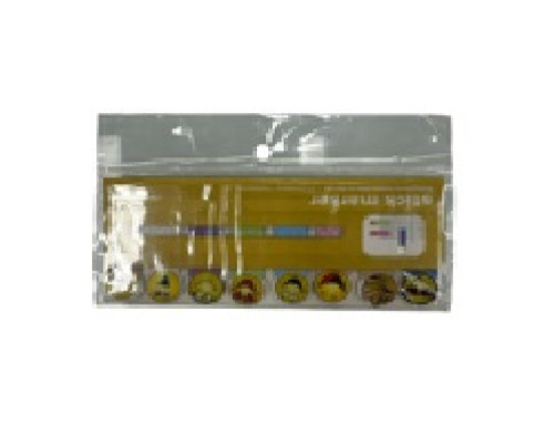 Indecsi colorati din hartie "Smiley" 12x50mm 8x30foi, 1,5*5сm. (12/720)