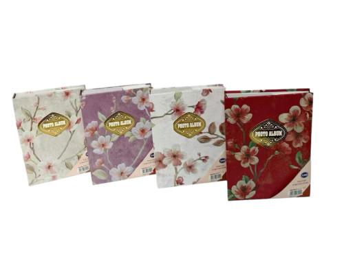 Album Foto "Floral" 12*16.5cm, 100 poze 10*15сm, 4 designe (96)