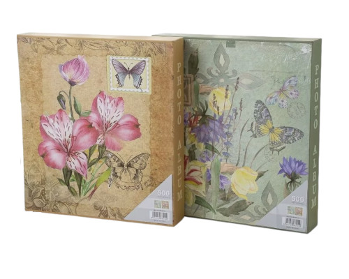 Album Foto in cutie "Postcard" 31*34cm, 500 poze 10*15сm, 2 designe