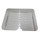 Tava p-u documente orizontala, cu 1 sectie, plastic transparent (48)