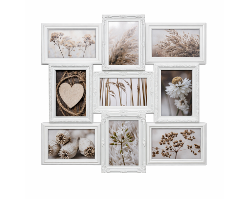 Фотоколлаж белый, 9 фото (12)