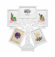Фотоколлаж белый, "Дерево" 5 фото (28)
