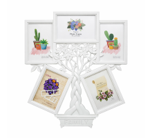 Foto colaj alb, "Arbore" 6 foto (28)