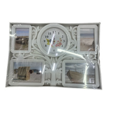 Фотоколлаж белый, c часами, "Дерево" 4 фото (16)