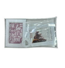 Foto colaj alb, "si" 2 foto (60)