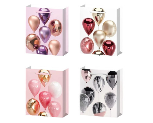 Punga p/u cadou "Baloane" XL 43*15*55 cm (12/180)