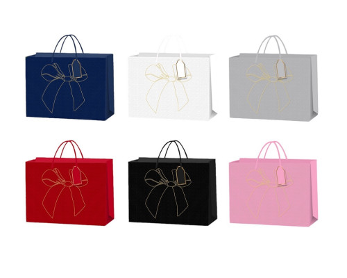 Пакет подарочный "Бант" S, 18*10*23 (12/720)